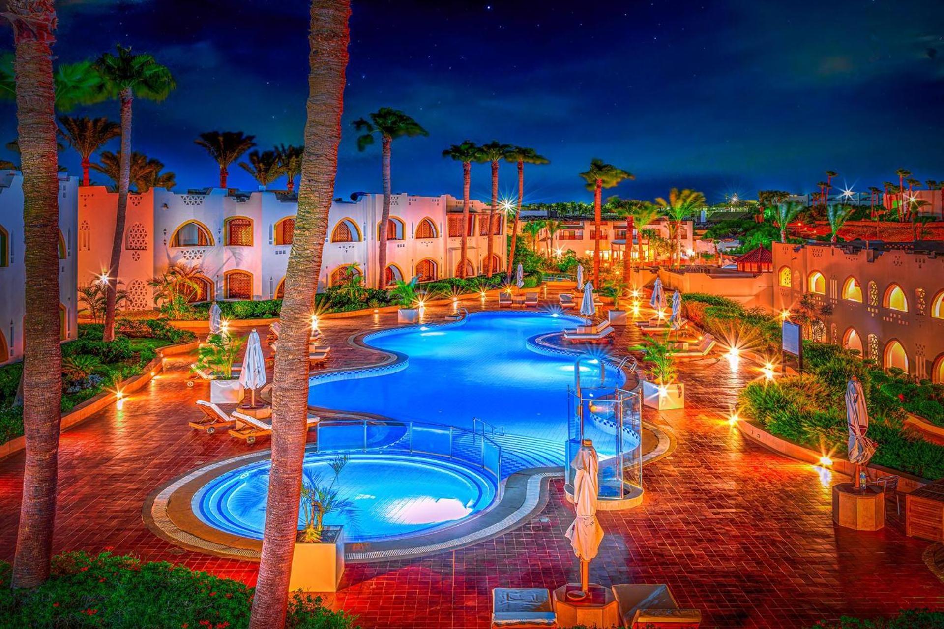 Domina Coral Bay Resort, Diving , Spa & Casino Sharm el-Sheikh Exterior photo Hilton Luxor Resort