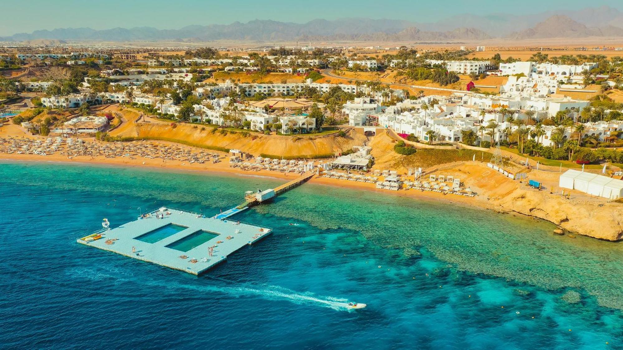 Domina Coral Bay Resort, Diving , Spa & Casino Sharm el-Sheikh Exterior photo Aerial view of El Alamein